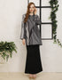 BAJU KURUNG PAHANG MODEN AVERY (BLACK)